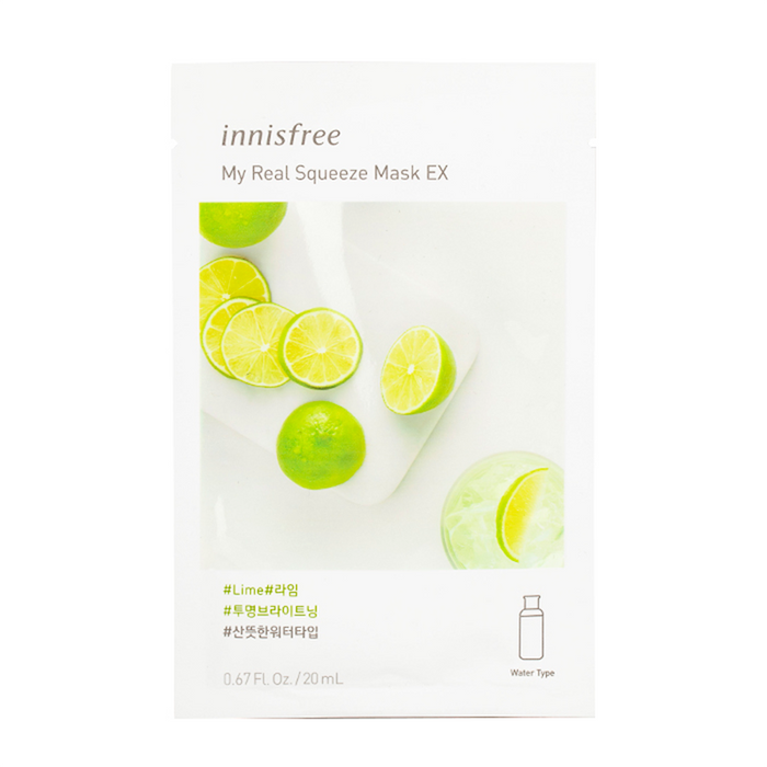 Innisfree - My Real Squeeze Masks EX - Lime