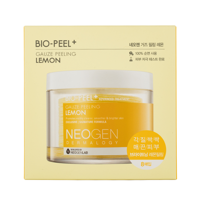 Neogen Dermalogy - Bio-Peel+ Gauze Peeling - Lemon - Box Front