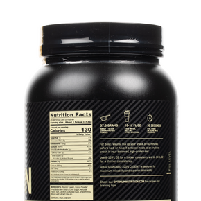 Optimum Nutrition - Gold Standard - 100% Casein - Naturally Flavored - 24 Servings - Nutrition Facts