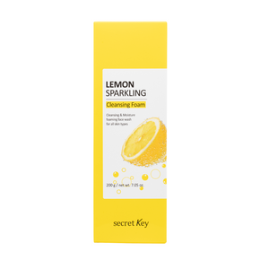 Secret Key - Lemon Sparkling Cleansing Foam - Box Front