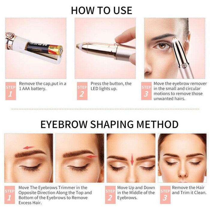 Perfect Electric Eyebrow Facial Hair Remover