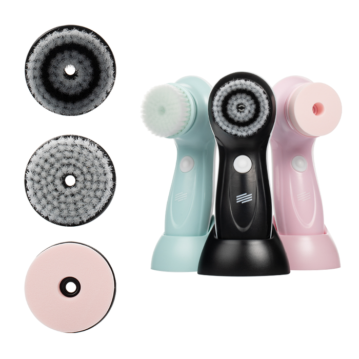 11:11 - 3 in 1 Rechargeable Electric Facial Cleansing Brush Set