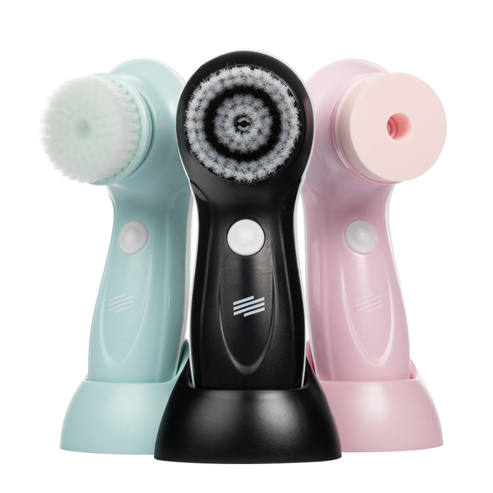 11:11 - 3 in 1 Rechargeable Electric Facial Cleansing Brush Set - Devices