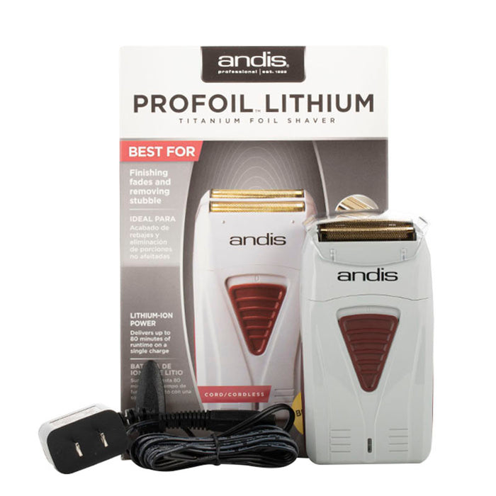 Andis Profoil Lithium Foil Shaver - Package Contents