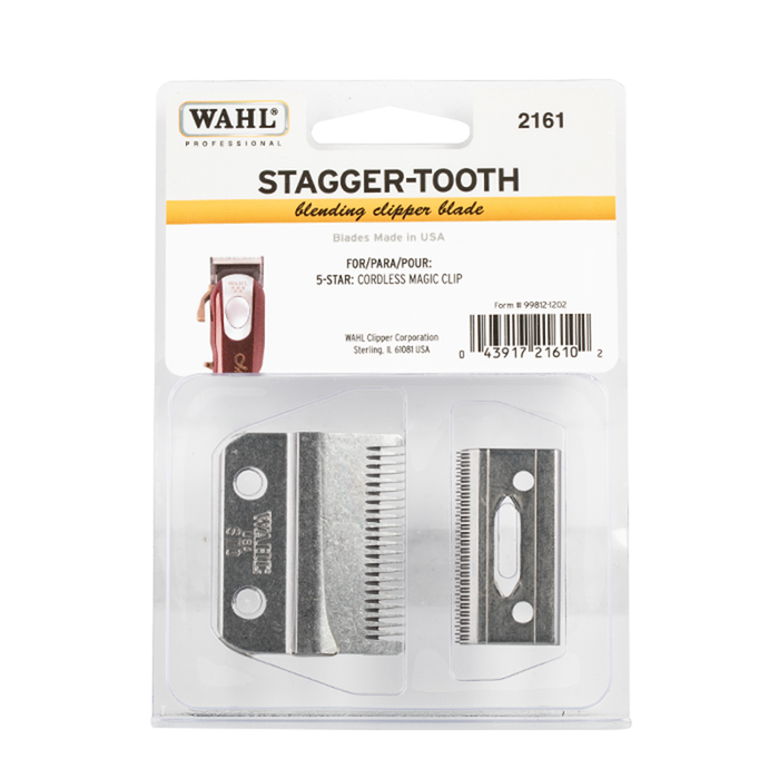 Wahl Basic Stagger Tooth Clipper Blade - Front