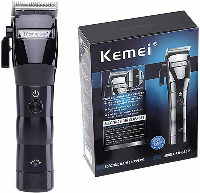 KM-2850 Professional Hair Clippers Trimmer Kit
