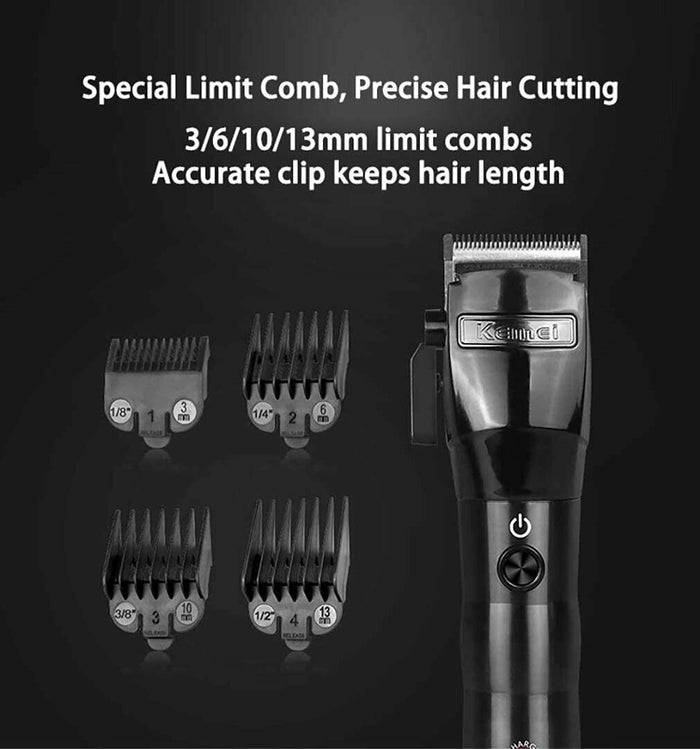 KM-2850 Professional Hair Clippers Trimmer Kit