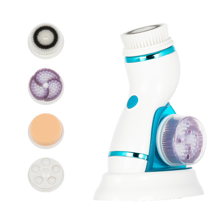 Electric 4-in-1 Facial Cleansing Brush - Default Option 2