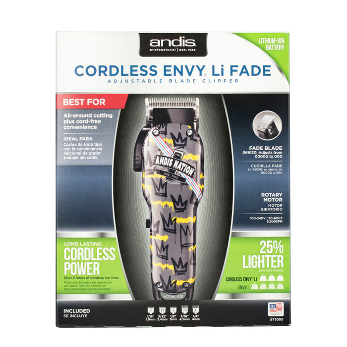 Andis - Cordless Envi Li Fade - Box Front