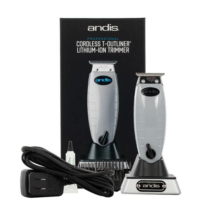 Andis - Cordless T-Outliner Lithium-Ion Trimmer - Packaging