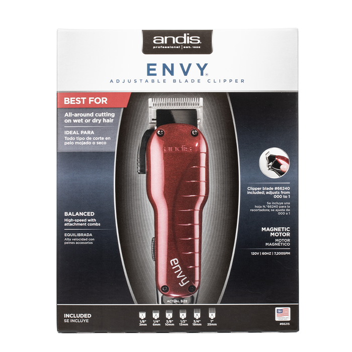 Andis - Envy Clipper - Box Front