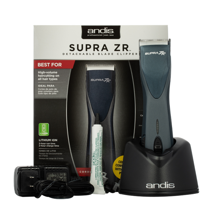 Andis - Supra ZR - Detachable Blade Clipper - Packaging
