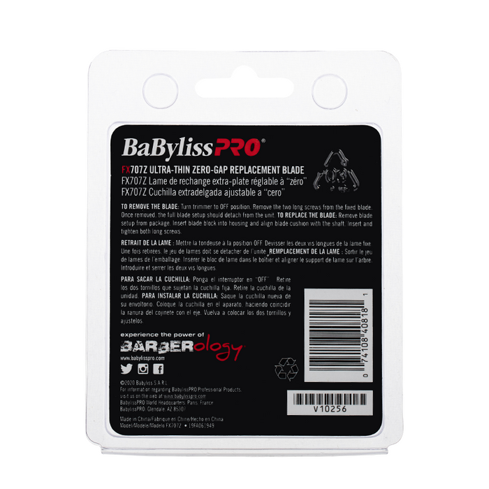 Babyliss Pro - Ultra Thin Zero-Gap Replacement Blade - Back