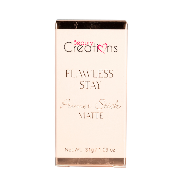 Beauty Creations - Flawless Stay Matte Primer Stick - Box Front
