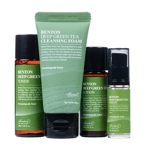 Benton - Deep Green Tea Trial Kit - Front