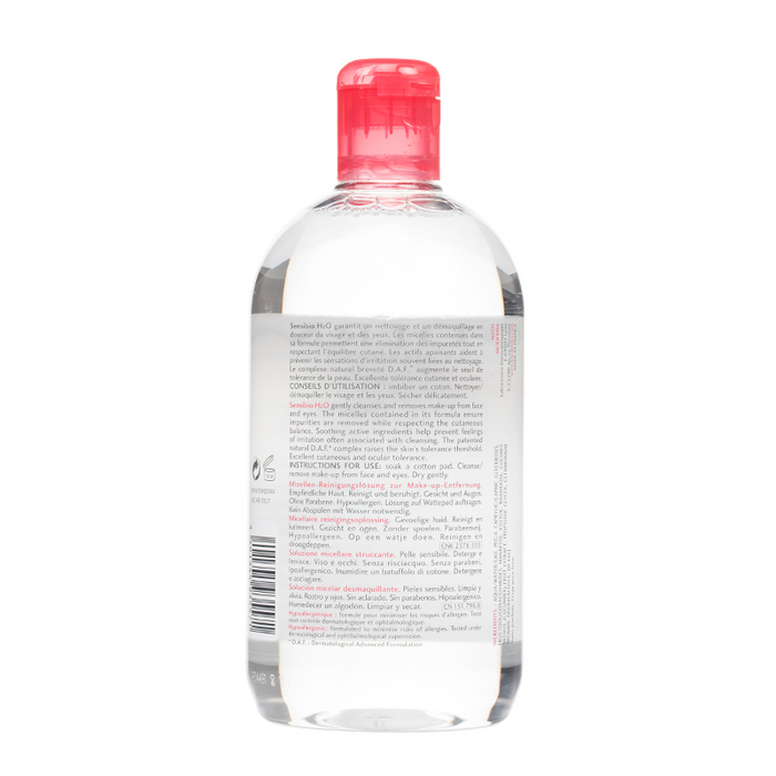 Bioderma - Sensibio H2O Micellar Water - Back