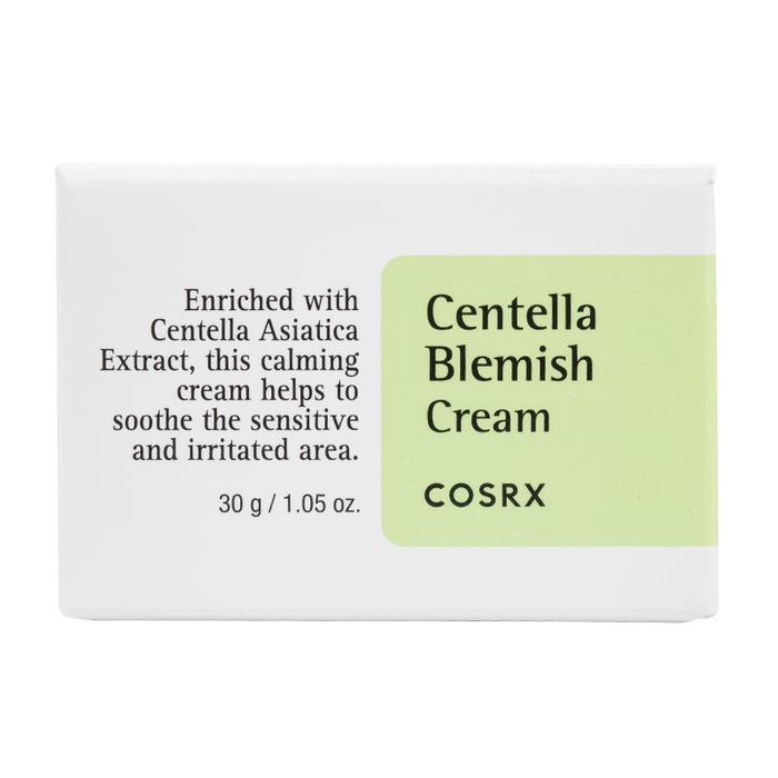 COSRX - Centella Blemish Cream - Box Front