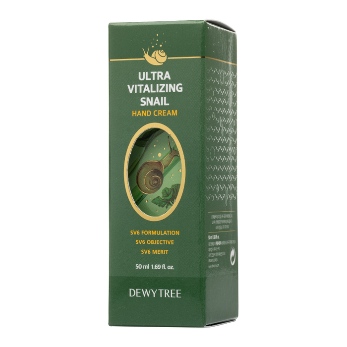 DEWYTREE - Ultra Vitalizing Snail Hand Cream - Box Front