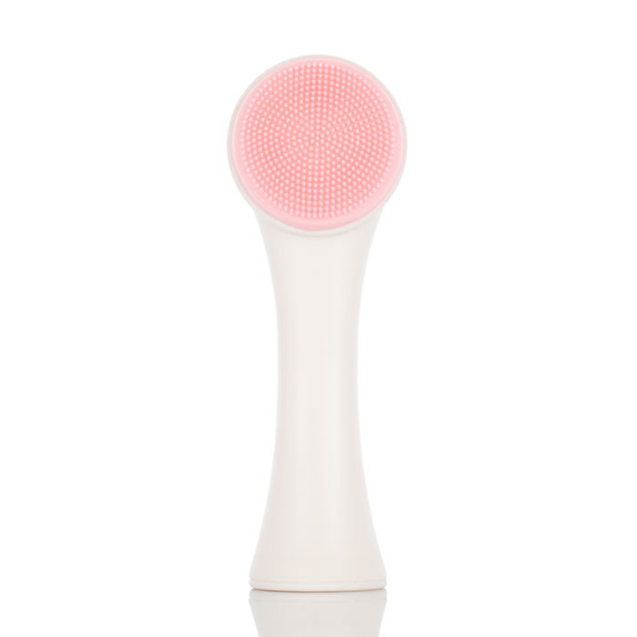 Double Side 2 Colors Silicone Facial Cleansing Brush - Silicone View