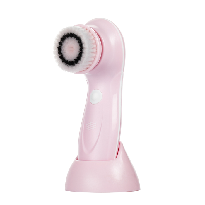 11:11 - 3 in 1 Rechargeable Electric Facial Cleansing Brush Set Pink