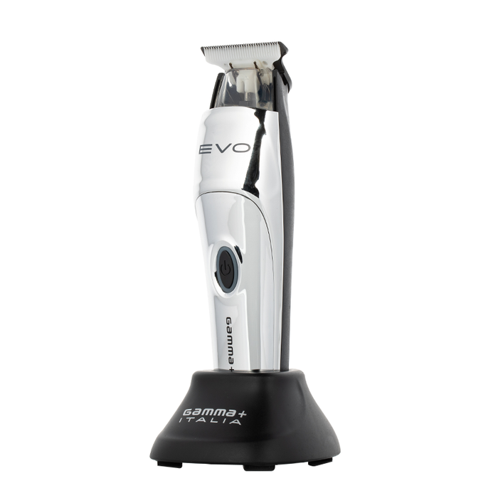 Gamma - EVO Professional Modular Trimmer - Front Side View and Charger Stand