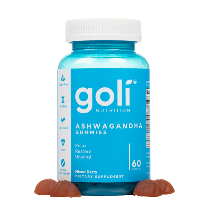 Goli Nutrition - Ashwagandha Gummies - Bottle Gummies