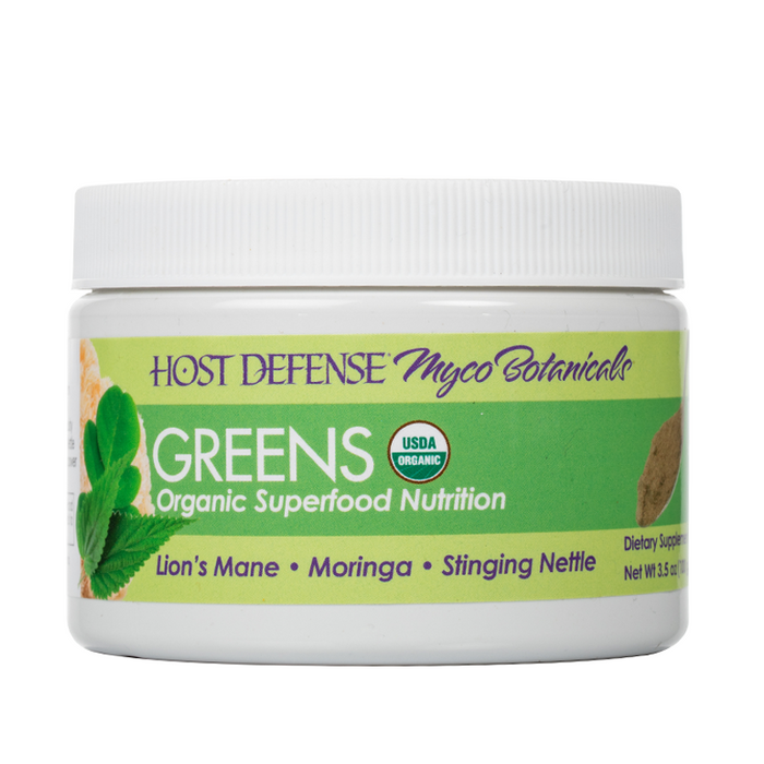 Host Defense - MycoBotanical Greens Powder - Front