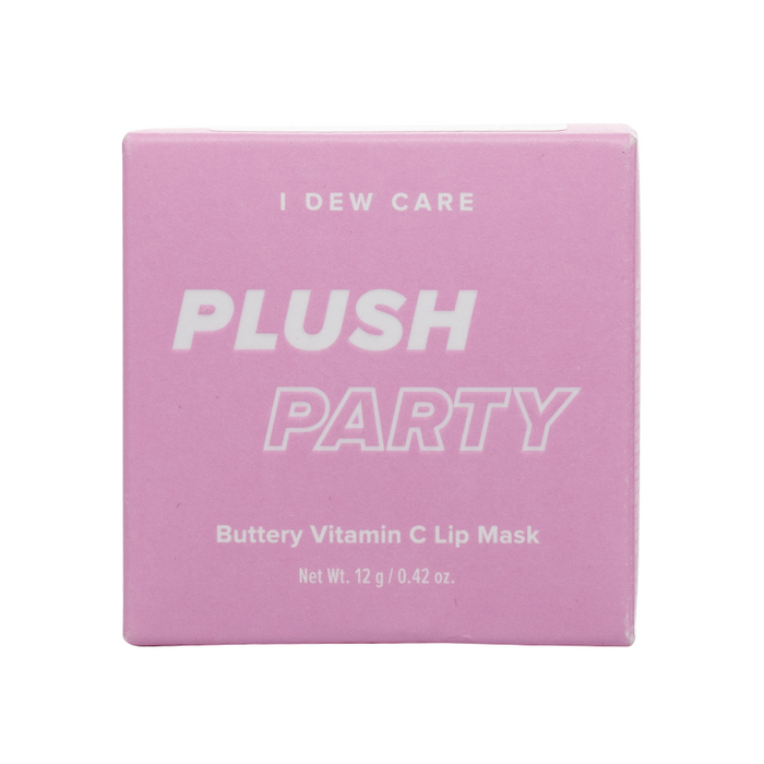 I Dew Care - Plush Party - Buttery Vitamin C Lip Mask - Box Front