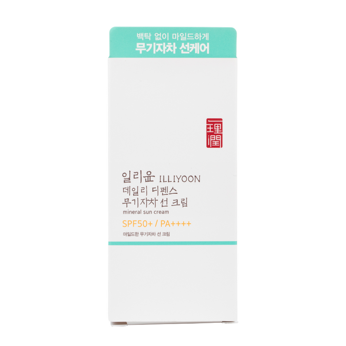 Illiyoon - Mineral Sun Cream - Box Front