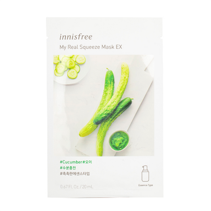 Innisfree - My Real Squeeze Masks EX - Cucumber