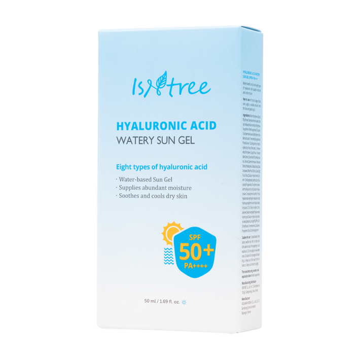 Isntree - Hyaluronic Acid Watery Sun Gel - Box Front