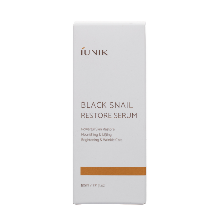 iUNiK - Black Snail Restore Serum - Box Front