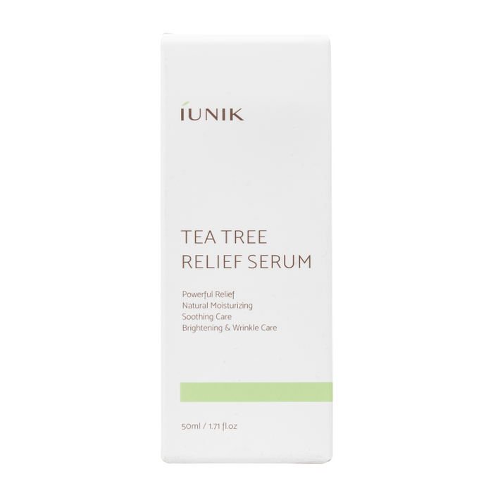 iUNiK - Tea Tree Relief Serum - Box Front