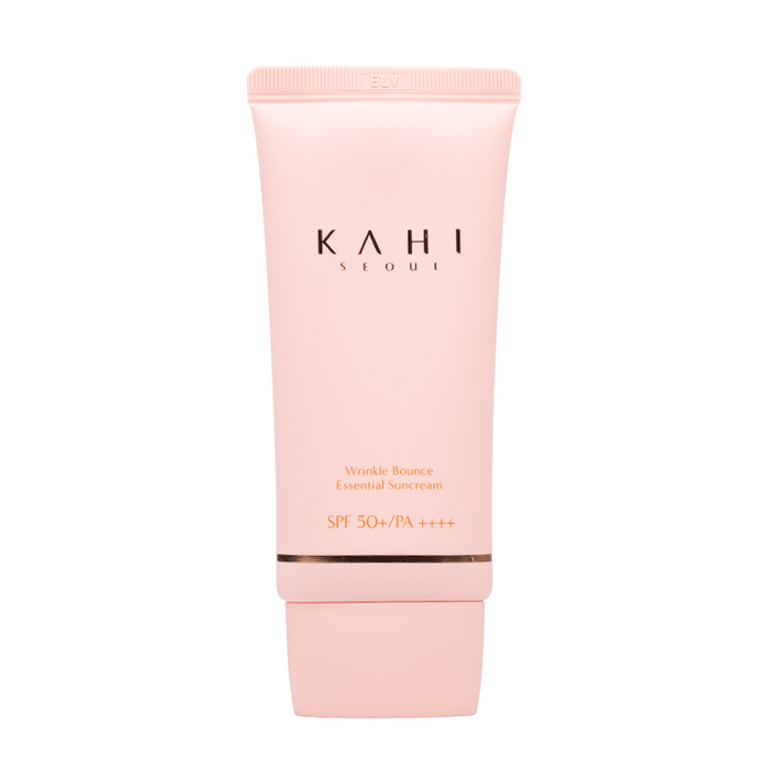 Kahi - Wrinkle Bounce Essential Suncream - Bottle Front