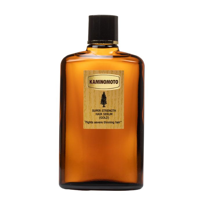 Kaminomoto - Super Strength Hair Serum Gold - Bottle Front