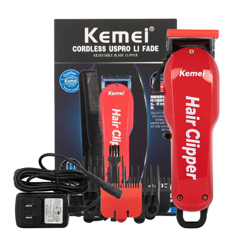 Kemei - KM-1986 Professional Hair Clippers Trimmer Kit - Essensy
