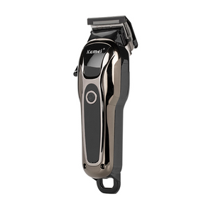 Kemei KM-1990 Professional Hair Clippers Trimmer Kit - Grey
