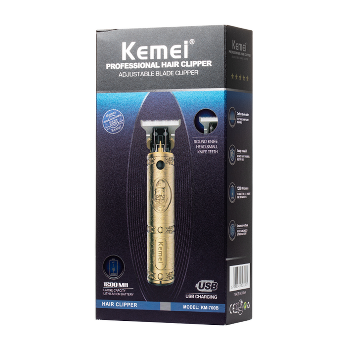 Kemei - KM-700B Professional Hair Clippers Trimmer Kit - Box Front