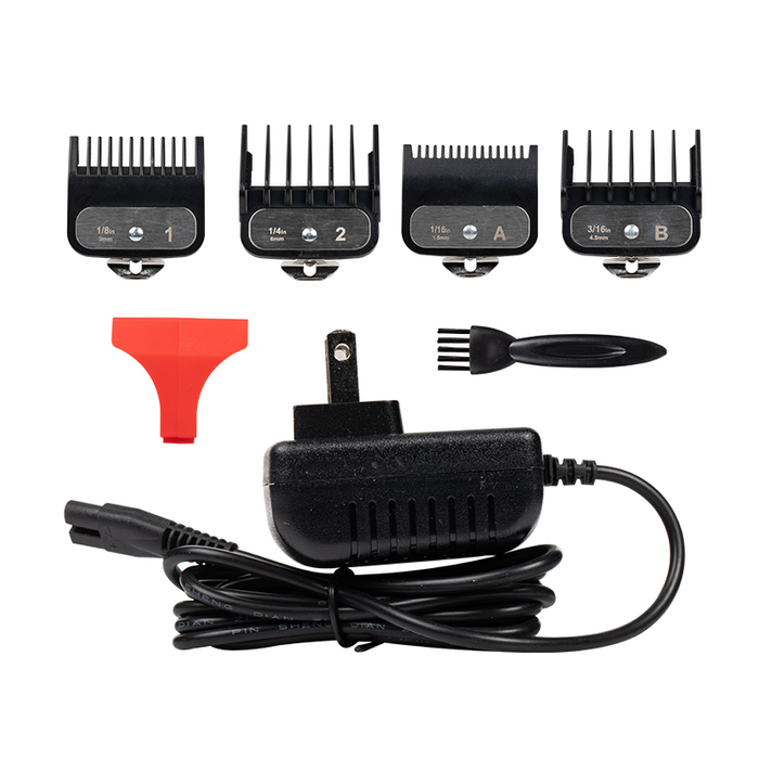 Kemei KM-1986 Hair Clippers Trimmer Kit - Accessories