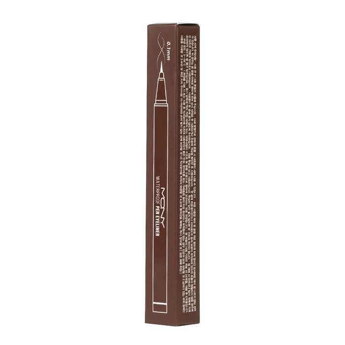Macqueen - Water Proof Pen Eyeliner - Deep Brown