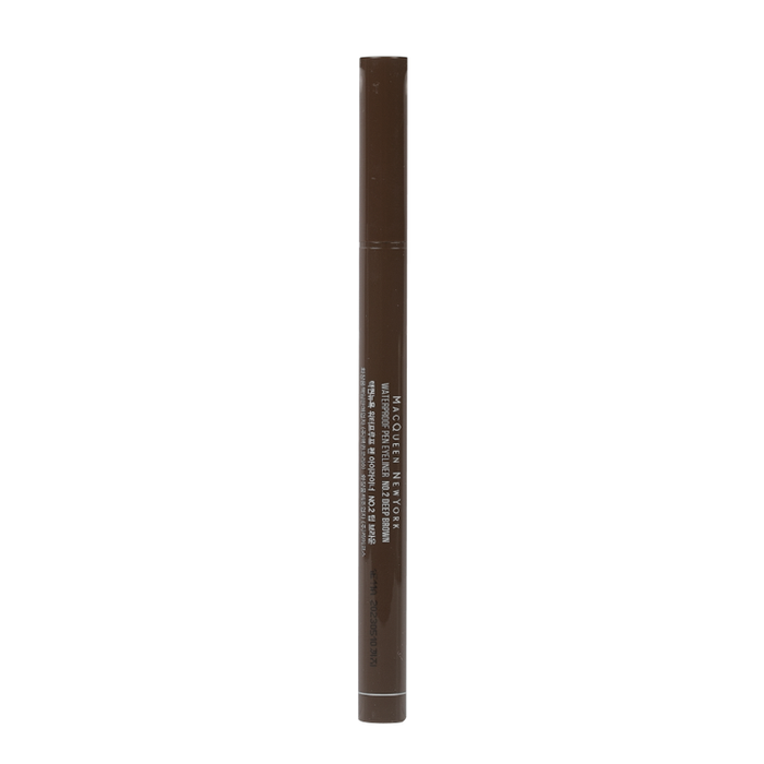 Macqueen - Water Proof Pen Eyeliner - Deep Brown Back