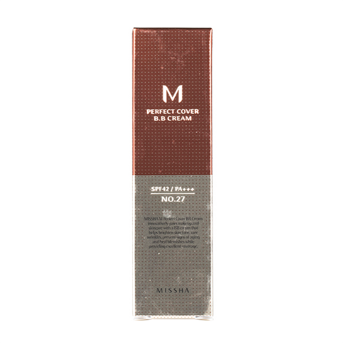 Missha - Perfect Cover BB Cream - No. 27 Box