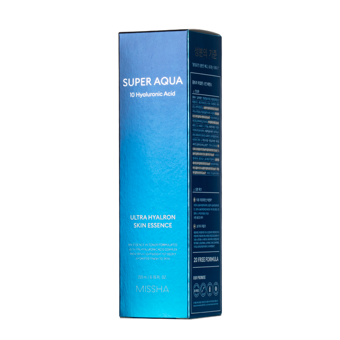 Missha - Super Aqua - Ultra Hyalron Skin Essence - Box Front