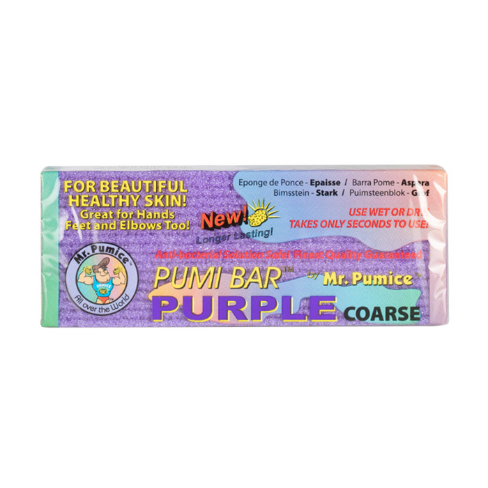 Mr. Pumice - Pumi Bar Purple - Front