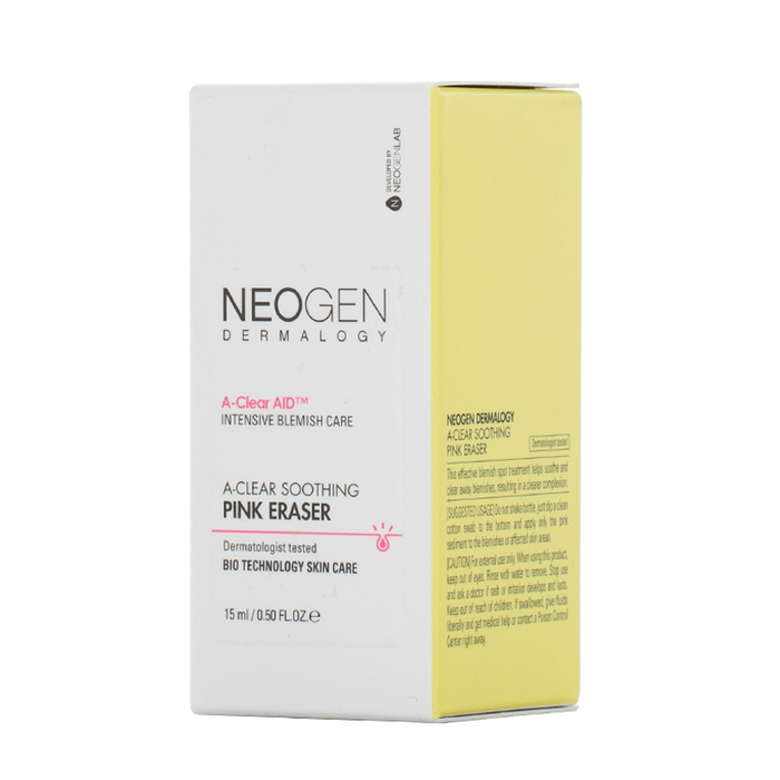 Neogen Dermalogy - A-Clear Soothing Pink Eraser - Box