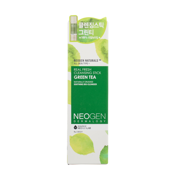 Neogen Dermalogy - Real Fresh Cleansing Stick - Green Tea - Box Front