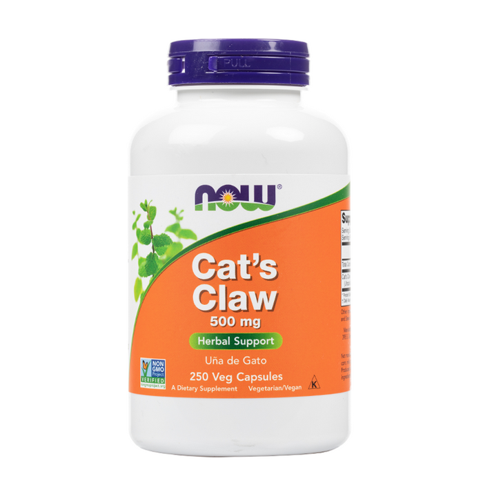 NOW Foods - Cat's Claw 500mg Veg Capsules - 250 Veg Capsules