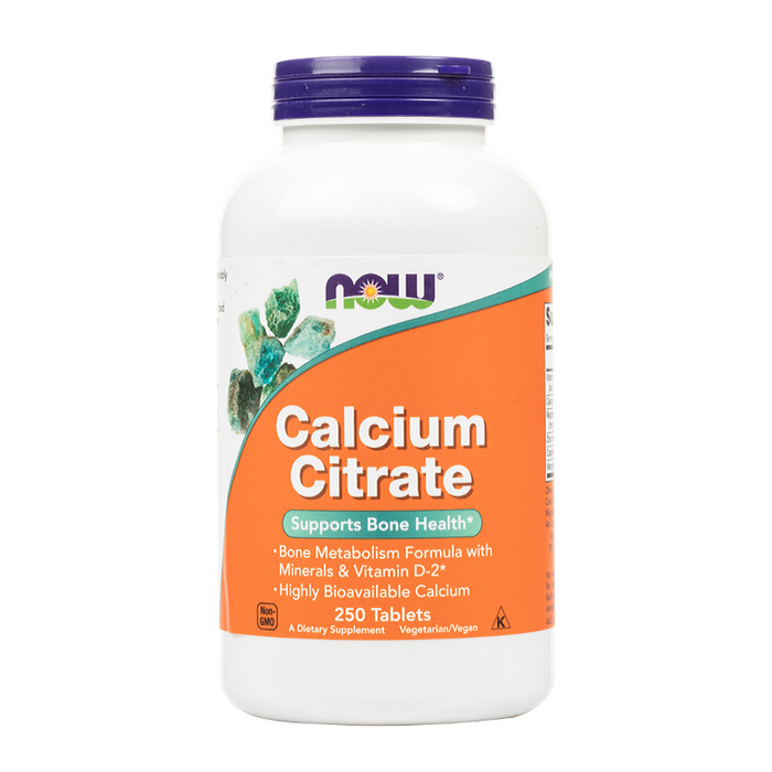 NOW Foods - Calcium Citrate Tablets - 250 Tablets