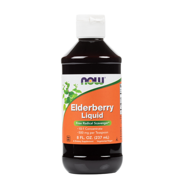 NOW Foods - Elderberry Liquid - 8oz