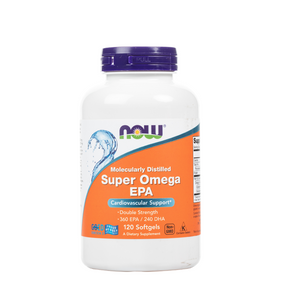 Now - Molecularly Distilled Super Omega EPA - Softgels - 120 Softgels